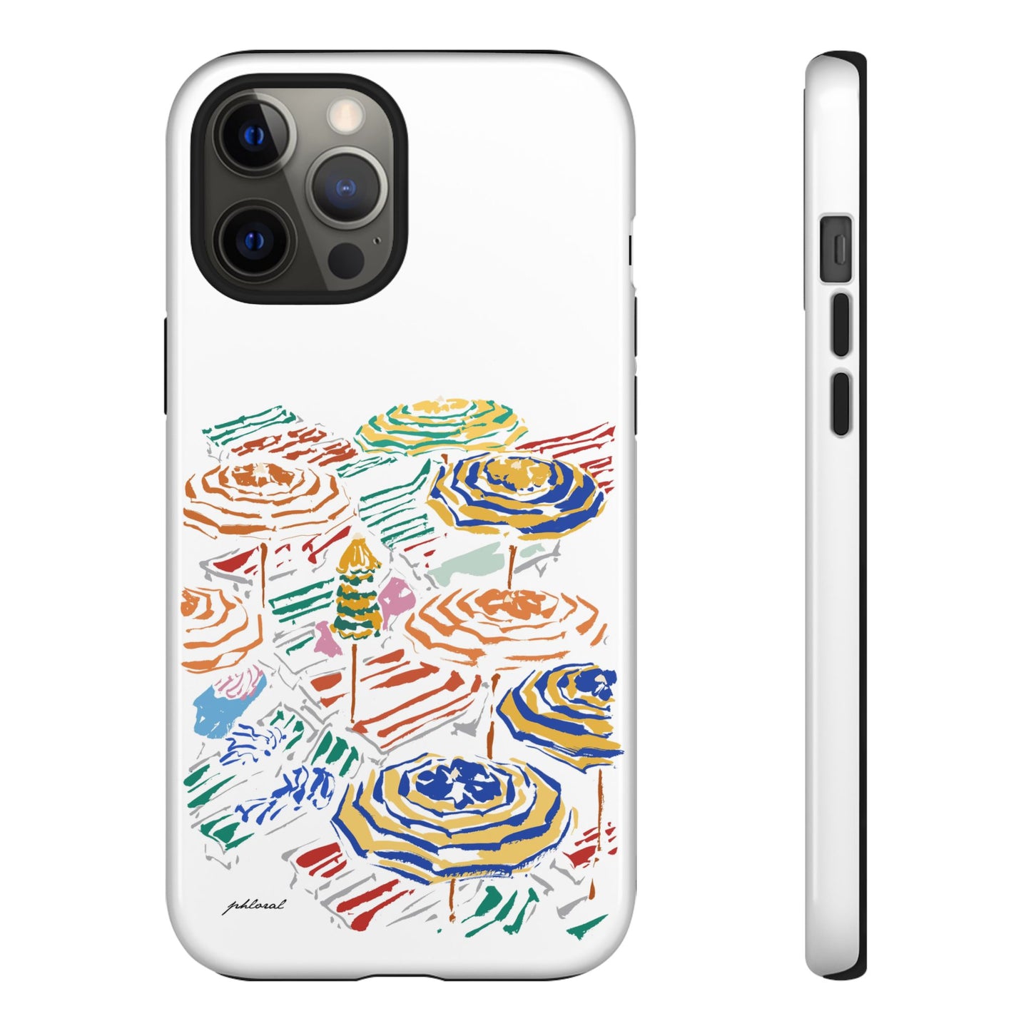 Coastal Carousel phone case MagSafe compatible