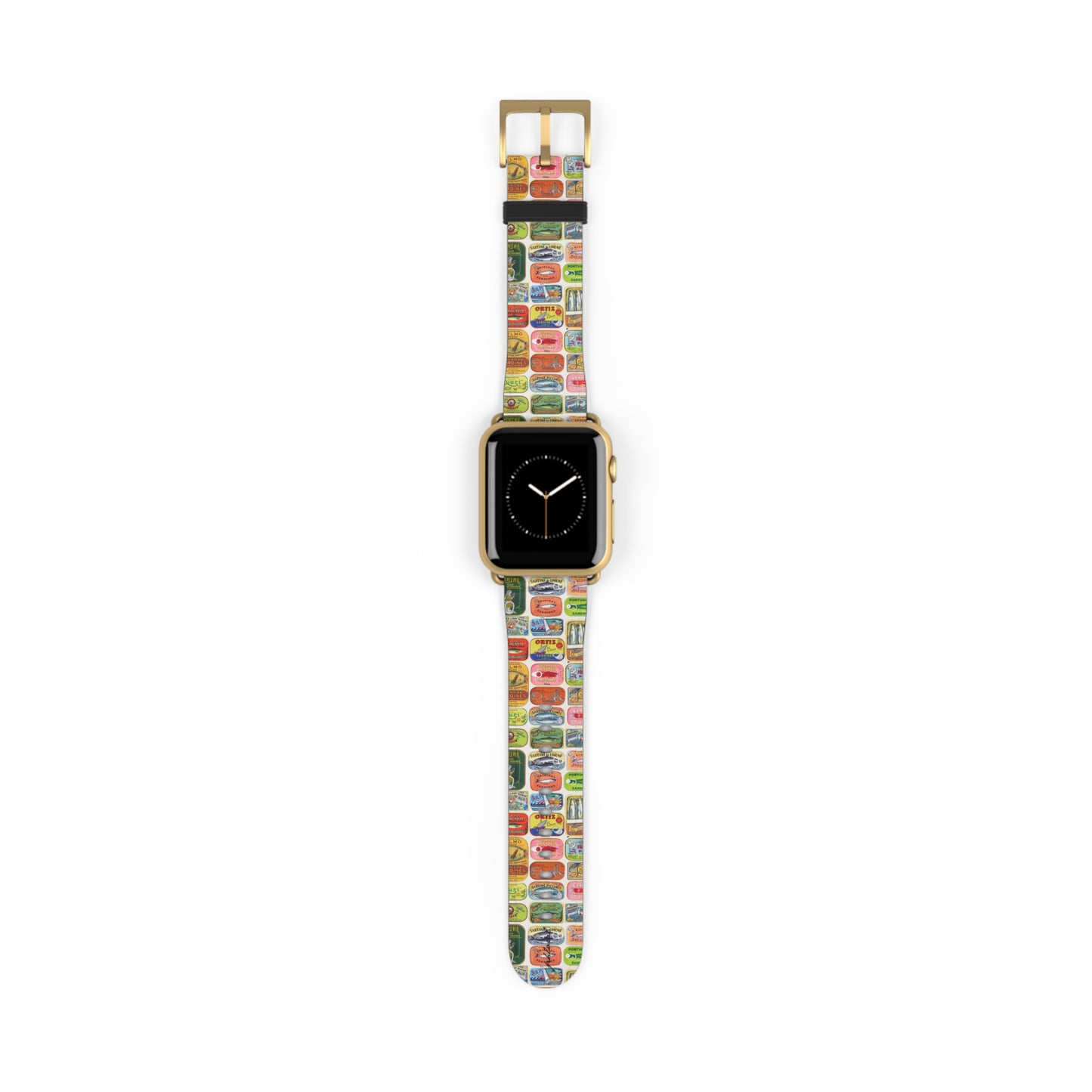 Retro Pantry Apple Watch band miniature Cold Drinks badge detail
