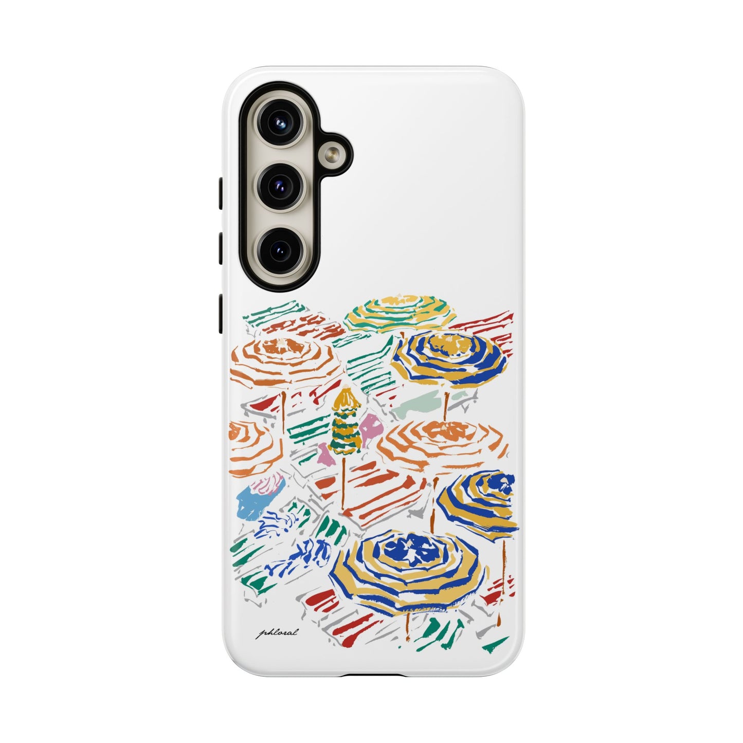 Coastal Carousel phone case beach-inspired design