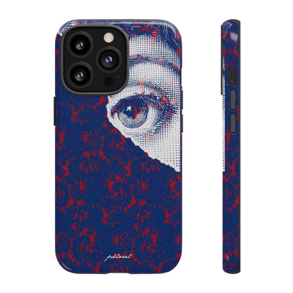 Laced Eye phonecase on smartphone