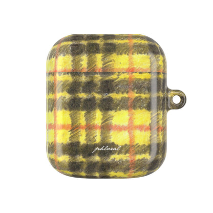 Plaid AirPods case protective shell