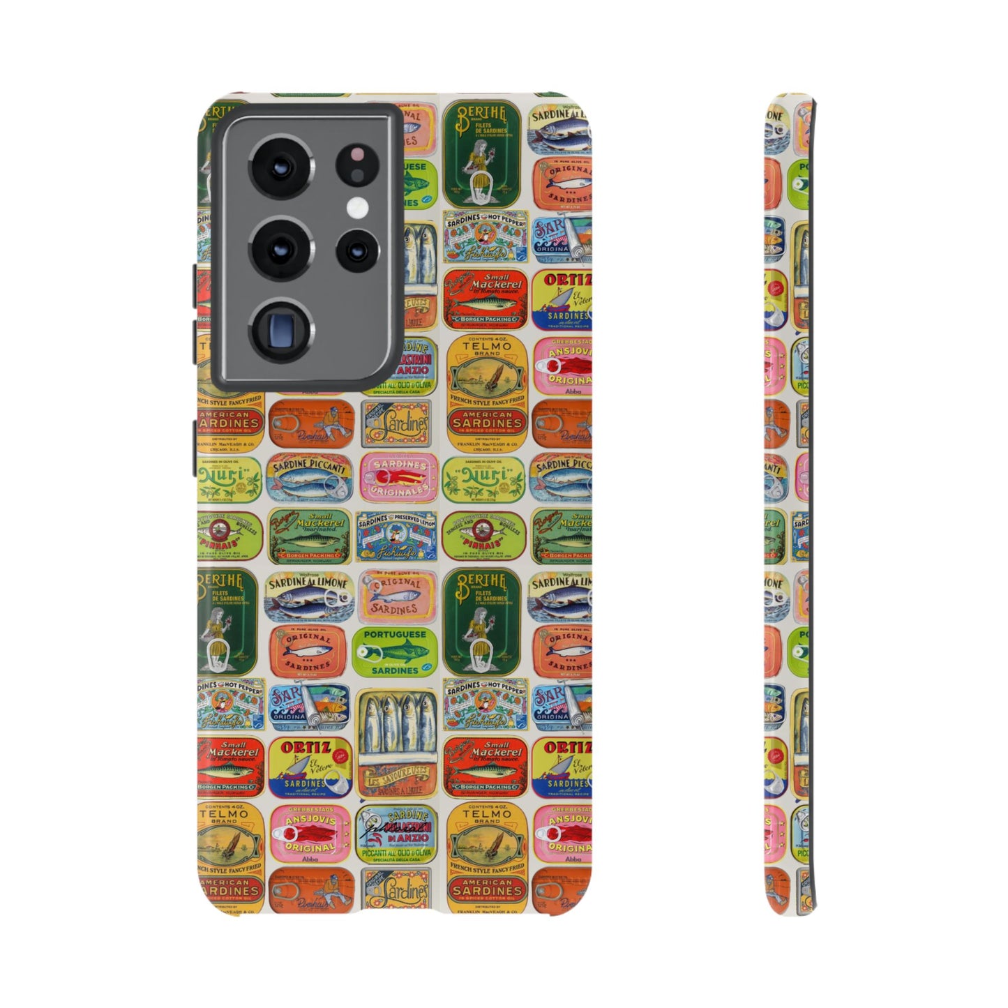 Retro Pantry phone case dual-layer protection side profile