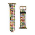 Retro Pantry Apple Watch band miniature Cold Drinks badge detail
