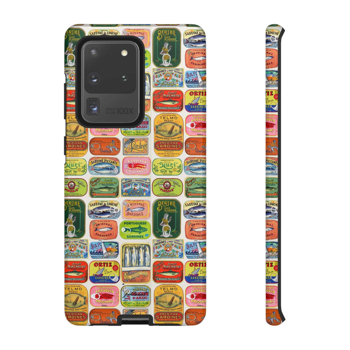 Retro Pantry phone case dual-layer protection side profile