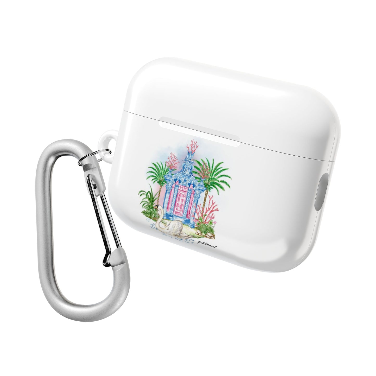 swan pavilion AirPods case minimalist look