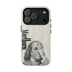Alt: Wealth Wasted Magsafe iPhone case back view