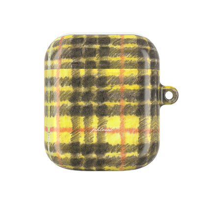 Plaid AirPods case protective shell