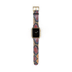 Sahara Serpent Apple Watch Band: molten 24K gold python scales coiled around your wrist. Limited, numbered, already disappearing. Rule the desert in silence.