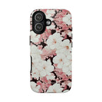 Florere phone case eternal midnight roses and orchids front view