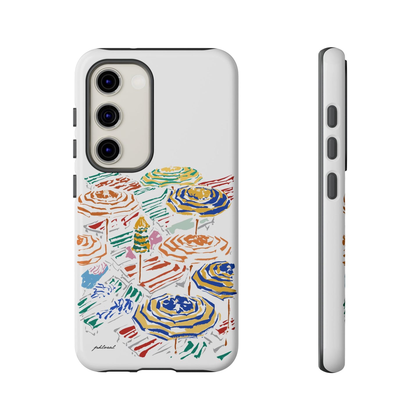 Coastal Carousel phone case beach-inspired design