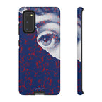 Laced Eye phonecase on smartphone