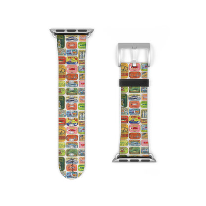 Retro Pantry Apple Watch band miniature Cold Drinks badge detail