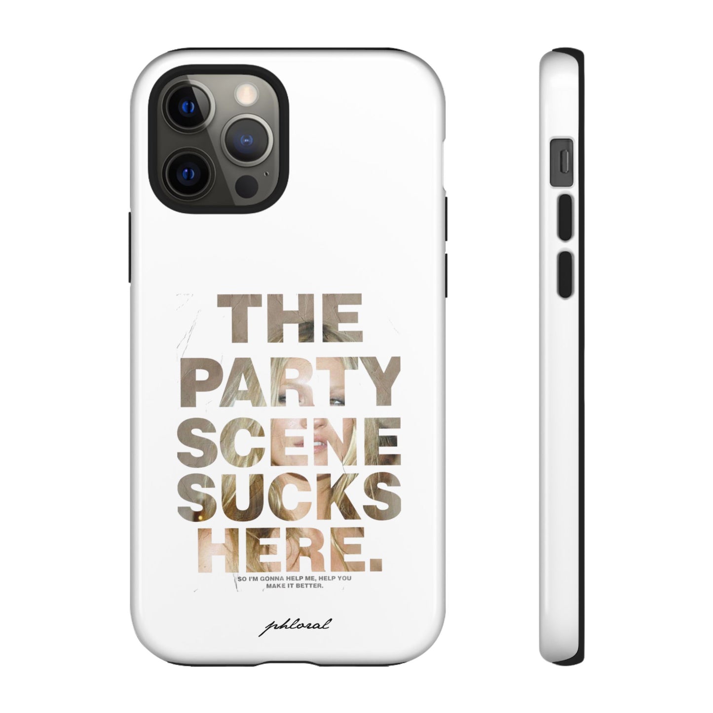 "the party sucks here"