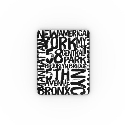 NYC iPad Cases front view showing design
