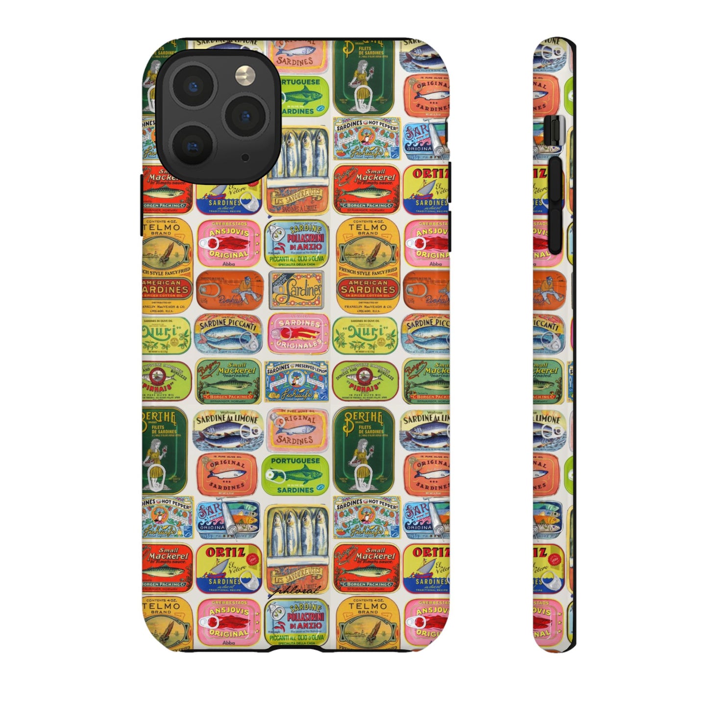 Retro Pantry phone case dual-layer protection side profile