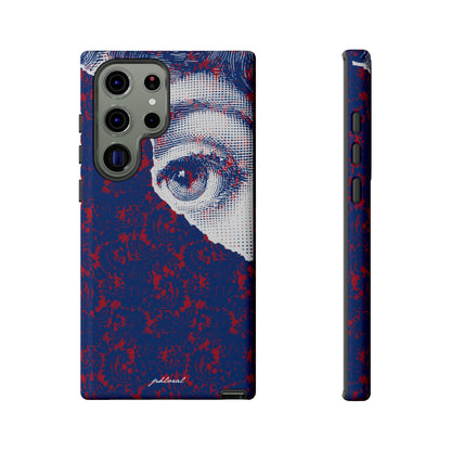 Laced Eye phonecase on smartphone