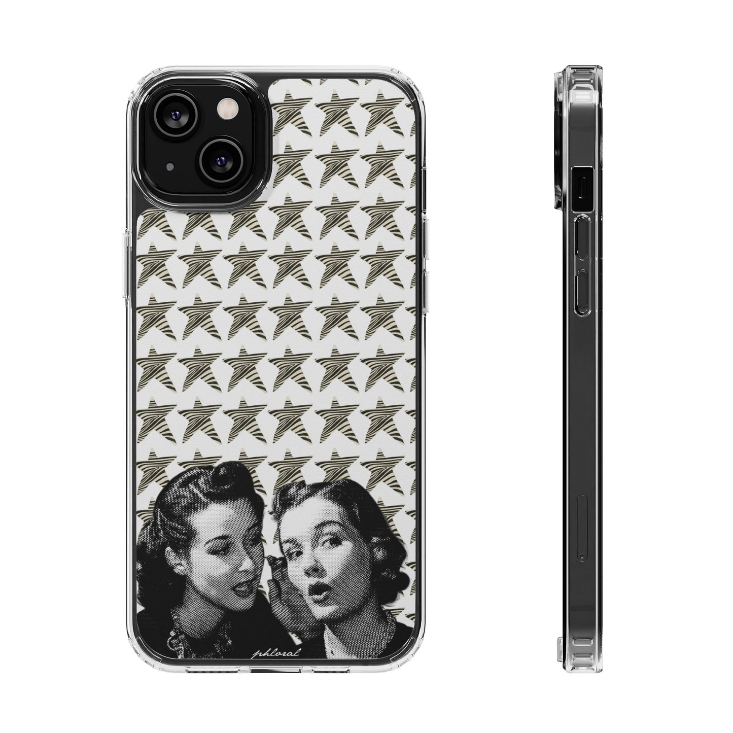 Statstruck iPhone cases in black, navy, and red with baseball seam design