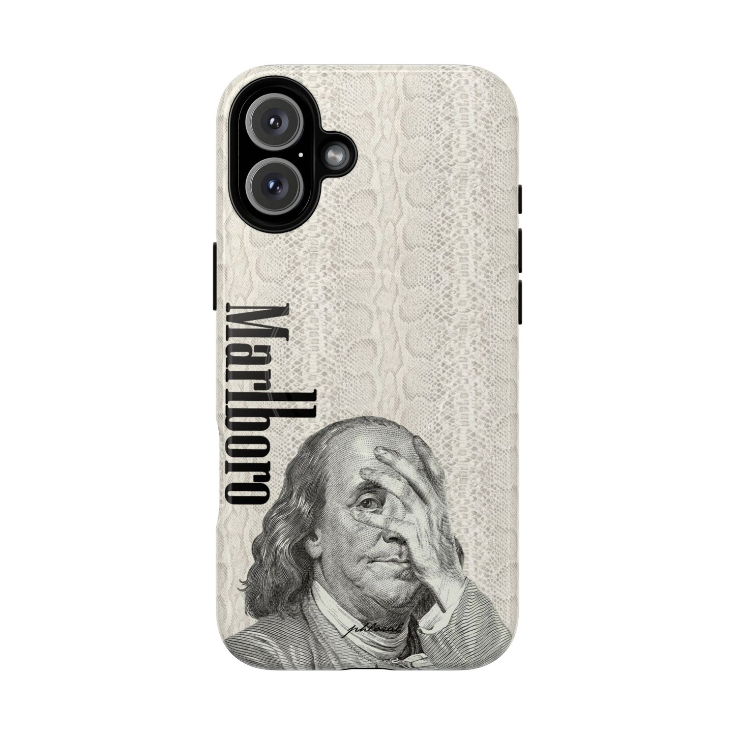 Matte finish wealth wasted Magsafe phone case with soft feel