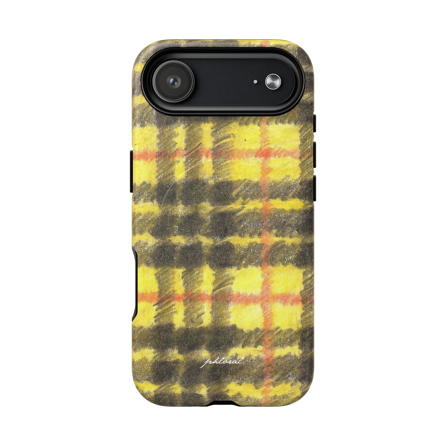 Plaid MagSafe case front view