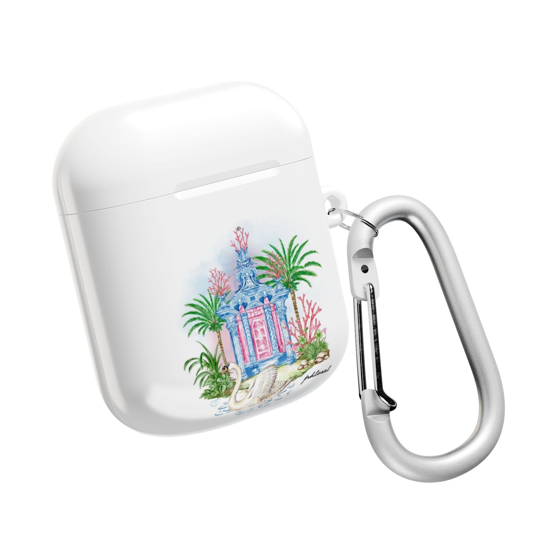 swan pavilion AirPods case minimalist look