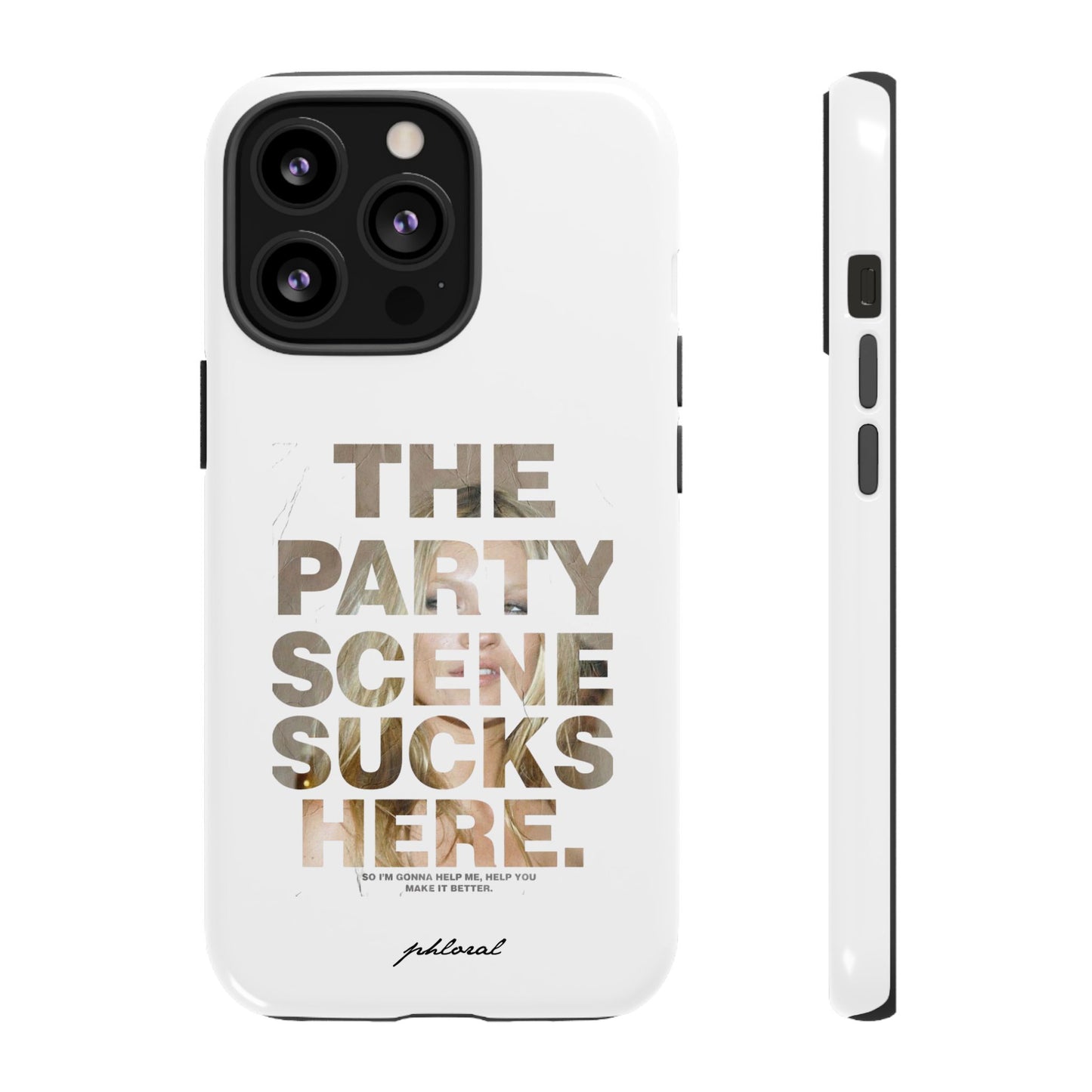 "the party sucks here"