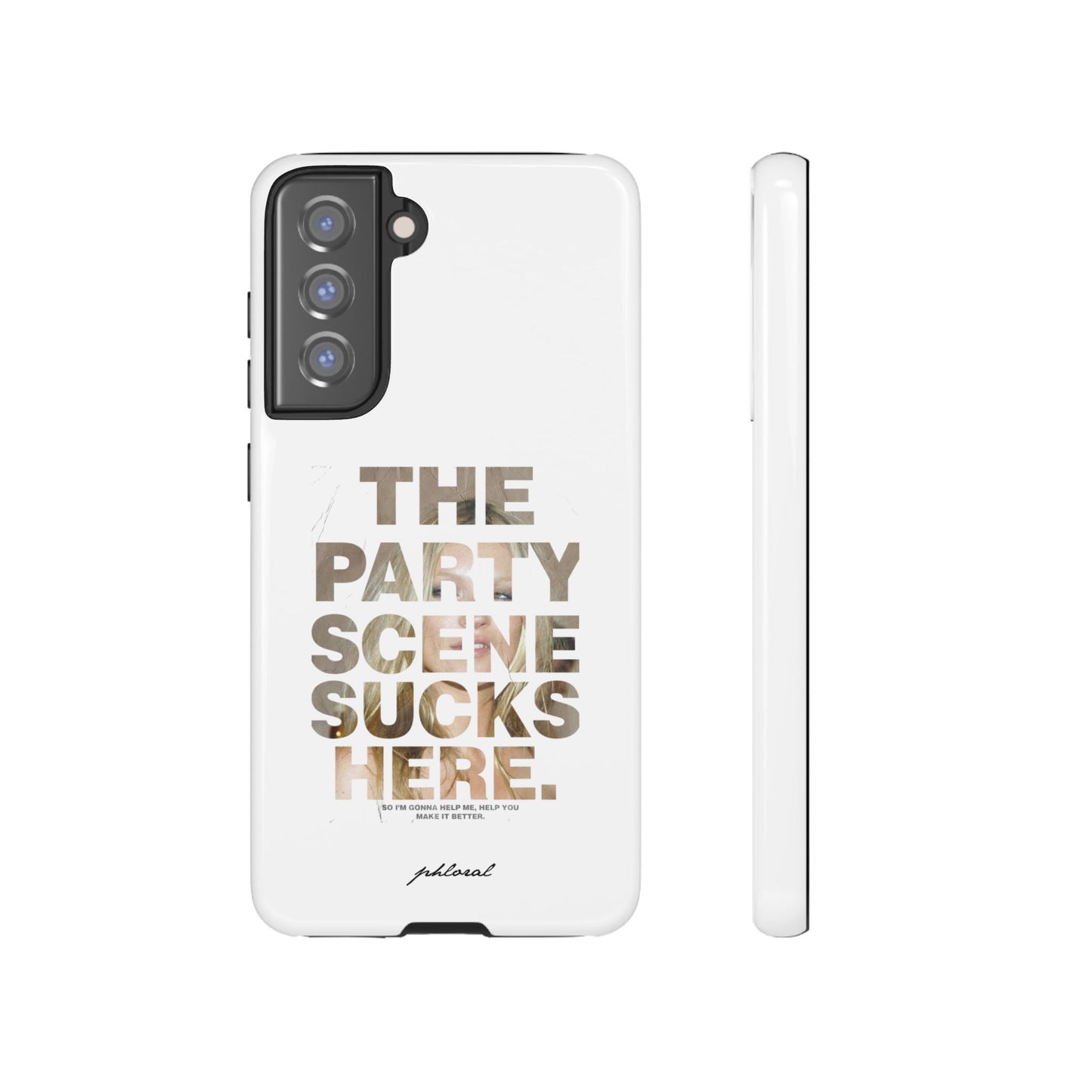 "the party sucks here"
