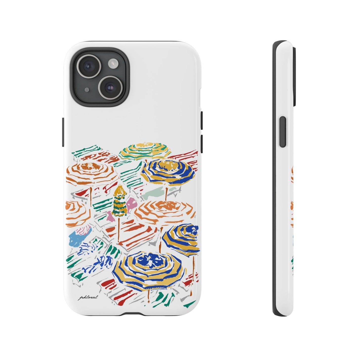Coastal Carousel phone case beach-inspired design