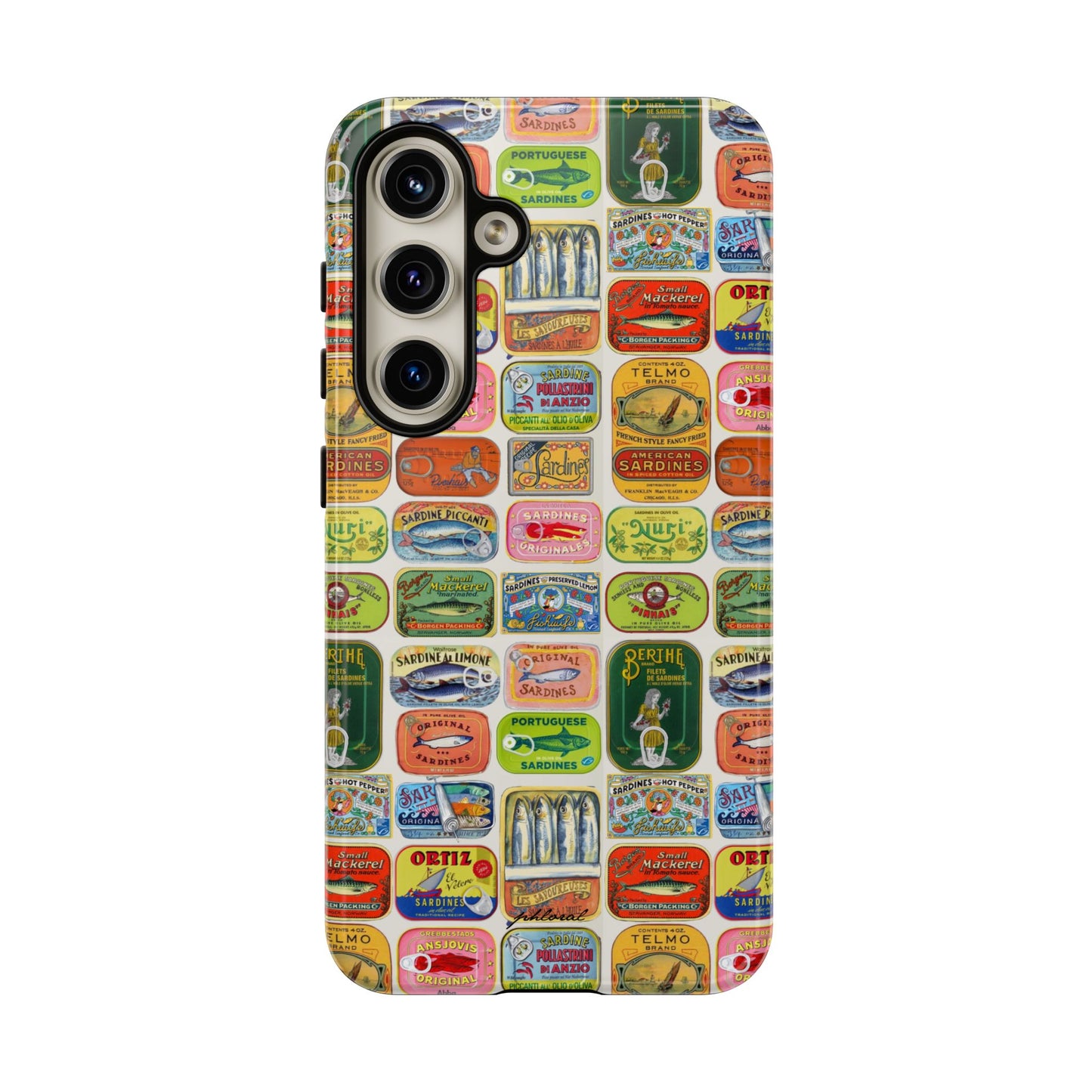 Retro Pantry phone case dual-layer protection side profile