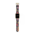 Sahara Serpent Apple Watch Band: molten 24K gold python scales coiled around your wrist. Limited, numbered, already disappearing. Rule the desert in silence.