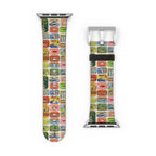 Retro Pantry Apple Watch band miniature Cold Drinks badge detail