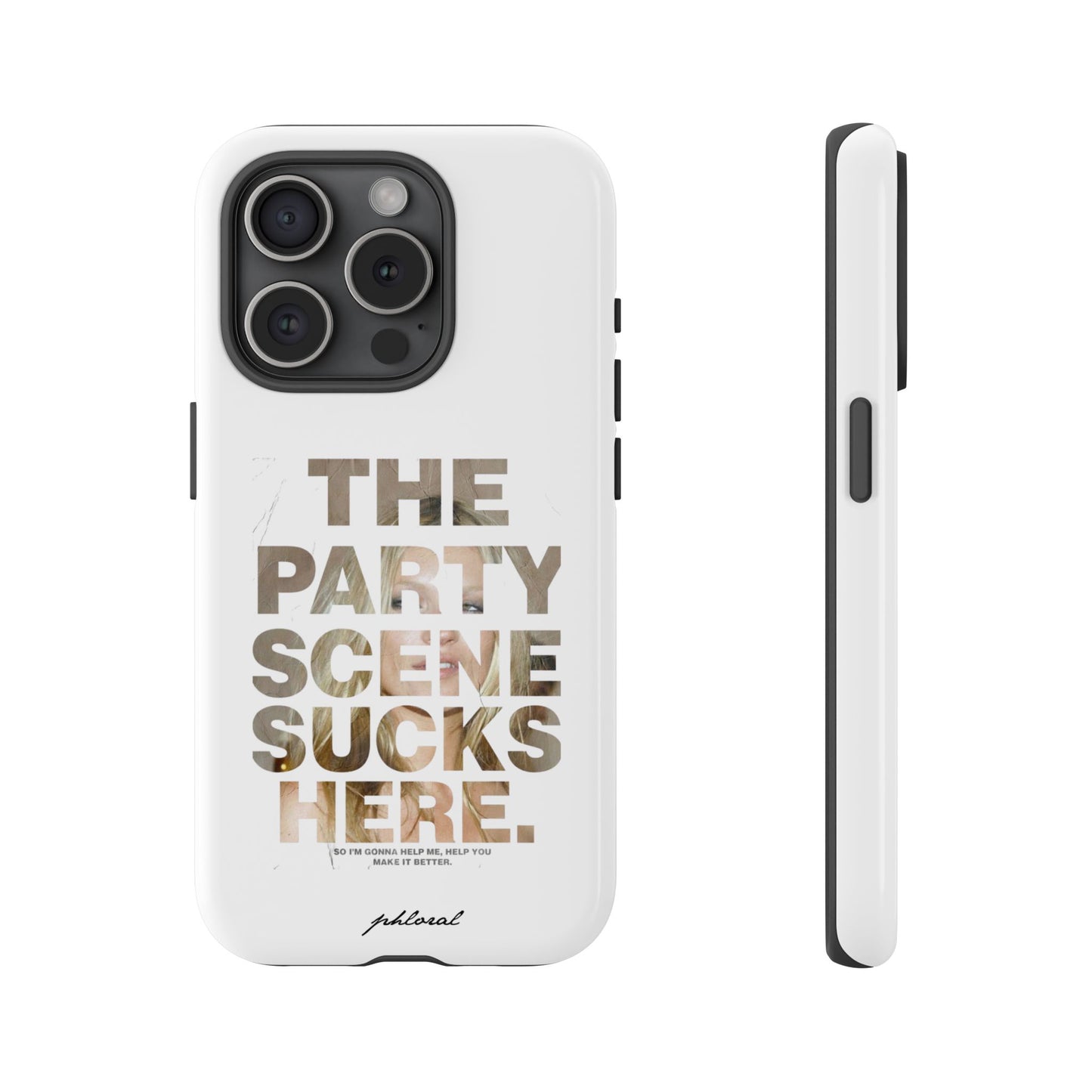 "the party sucks here"