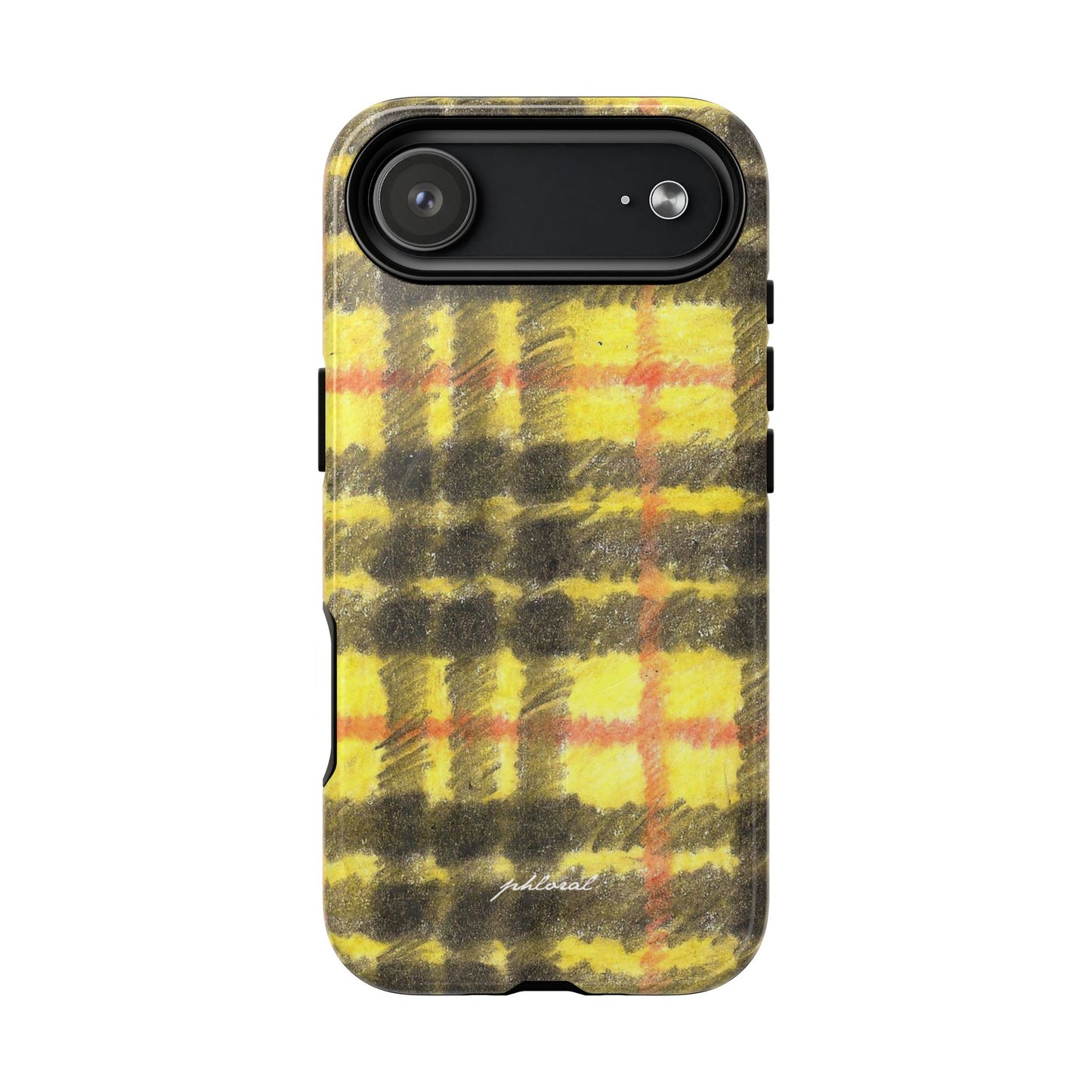 Plaid MagSafe case front view