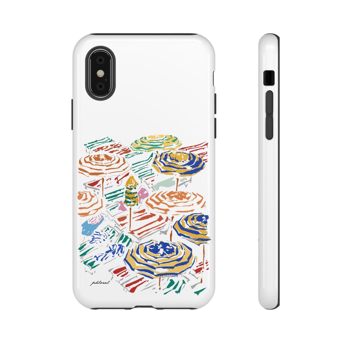 Coastal Carousel phone case MagSafe compatible