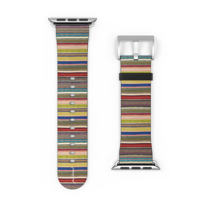 Plagae Apple Watch band black plague mask and raven feathers