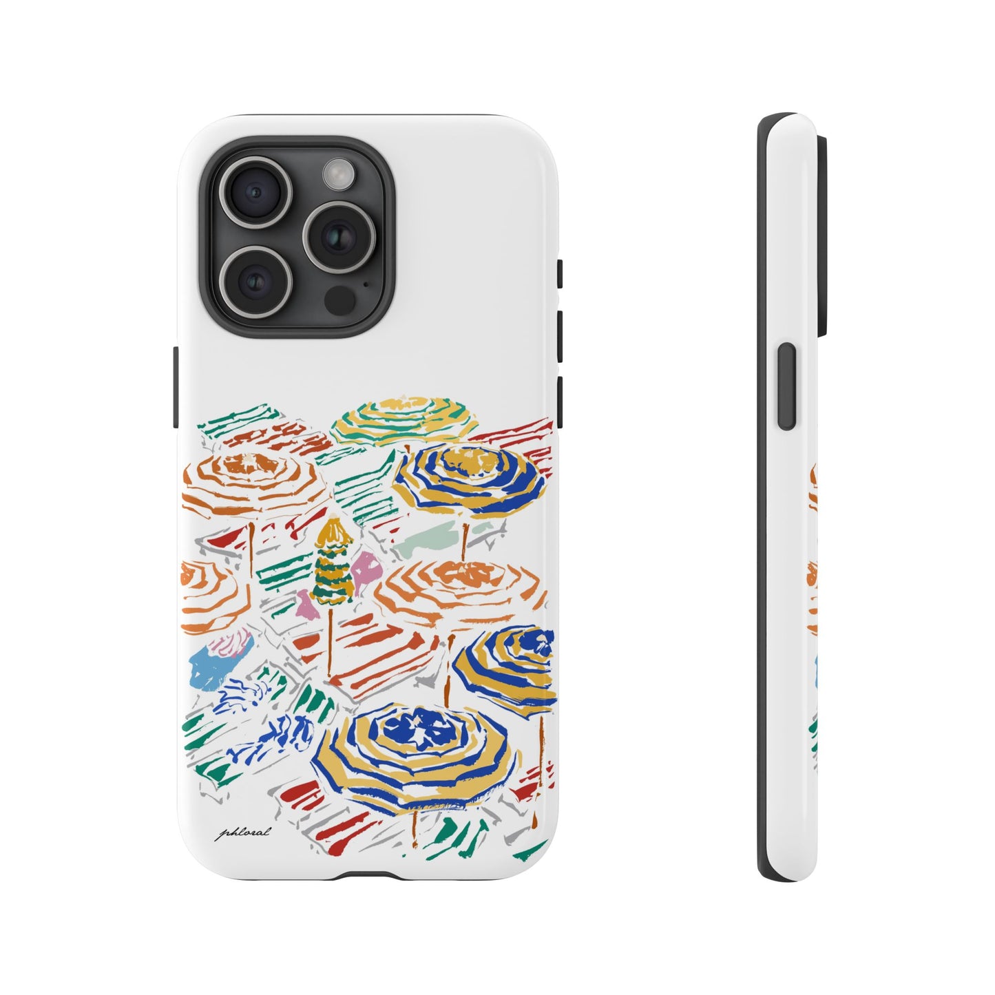 Coastal Carousel phone case beach-inspired design