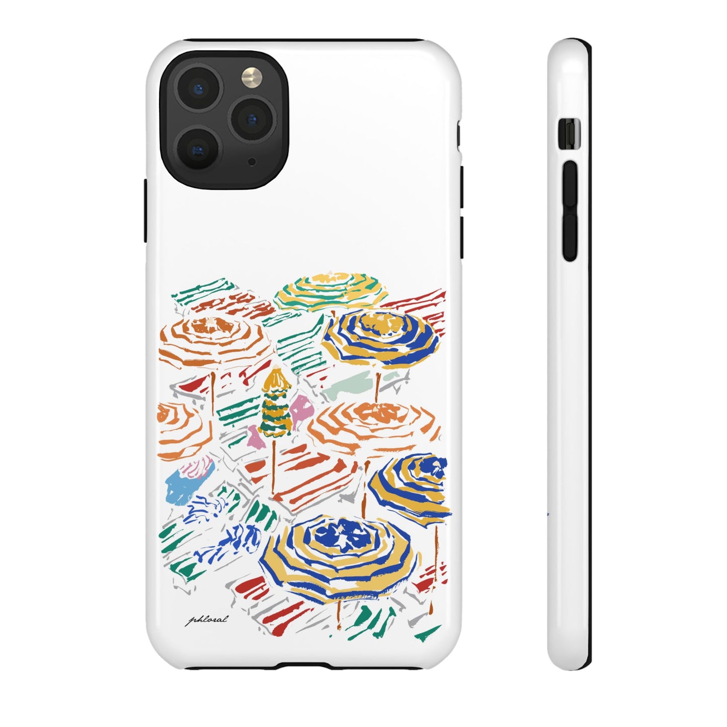 Coastal Carousel phone case MagSafe compatible