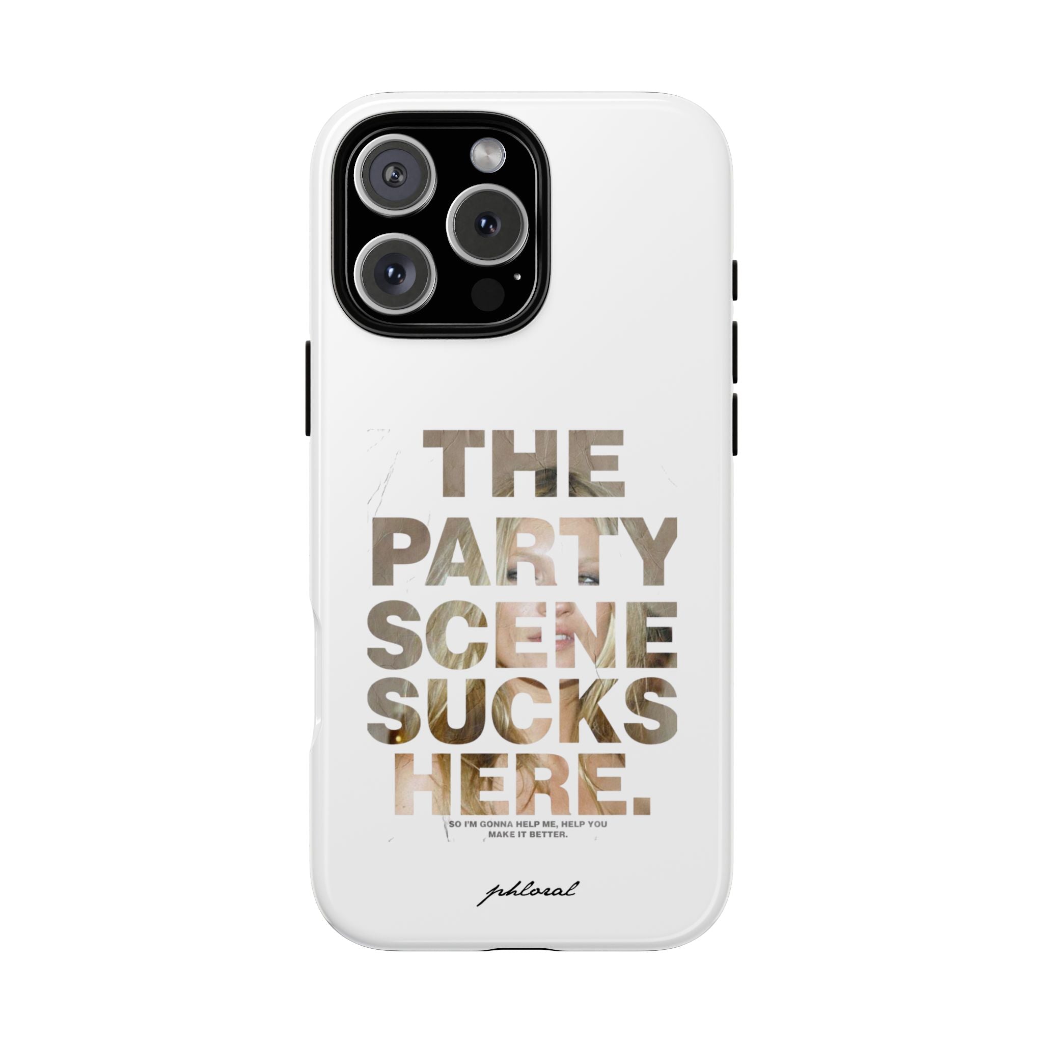 "the party sucks here"