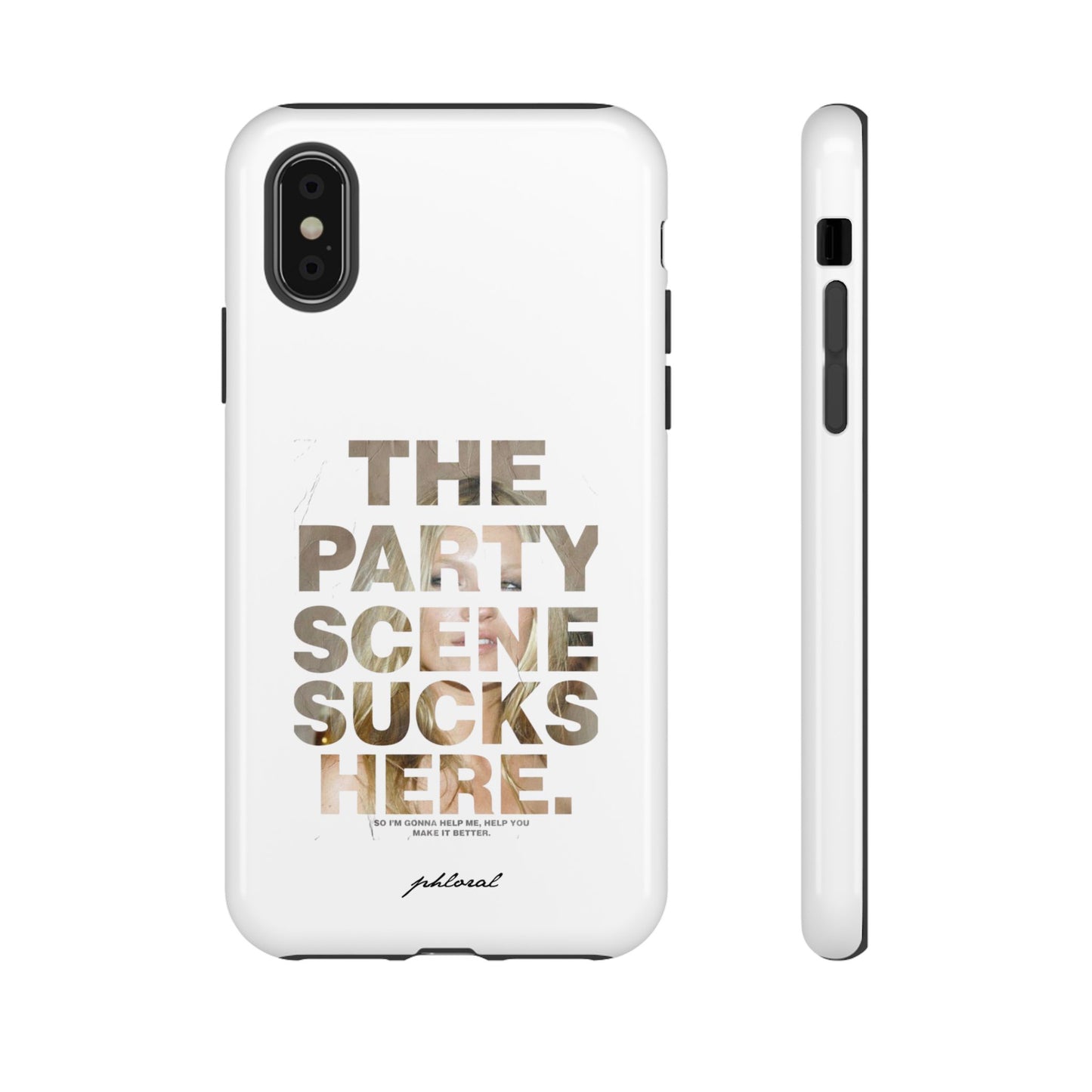 "the party sucks here"