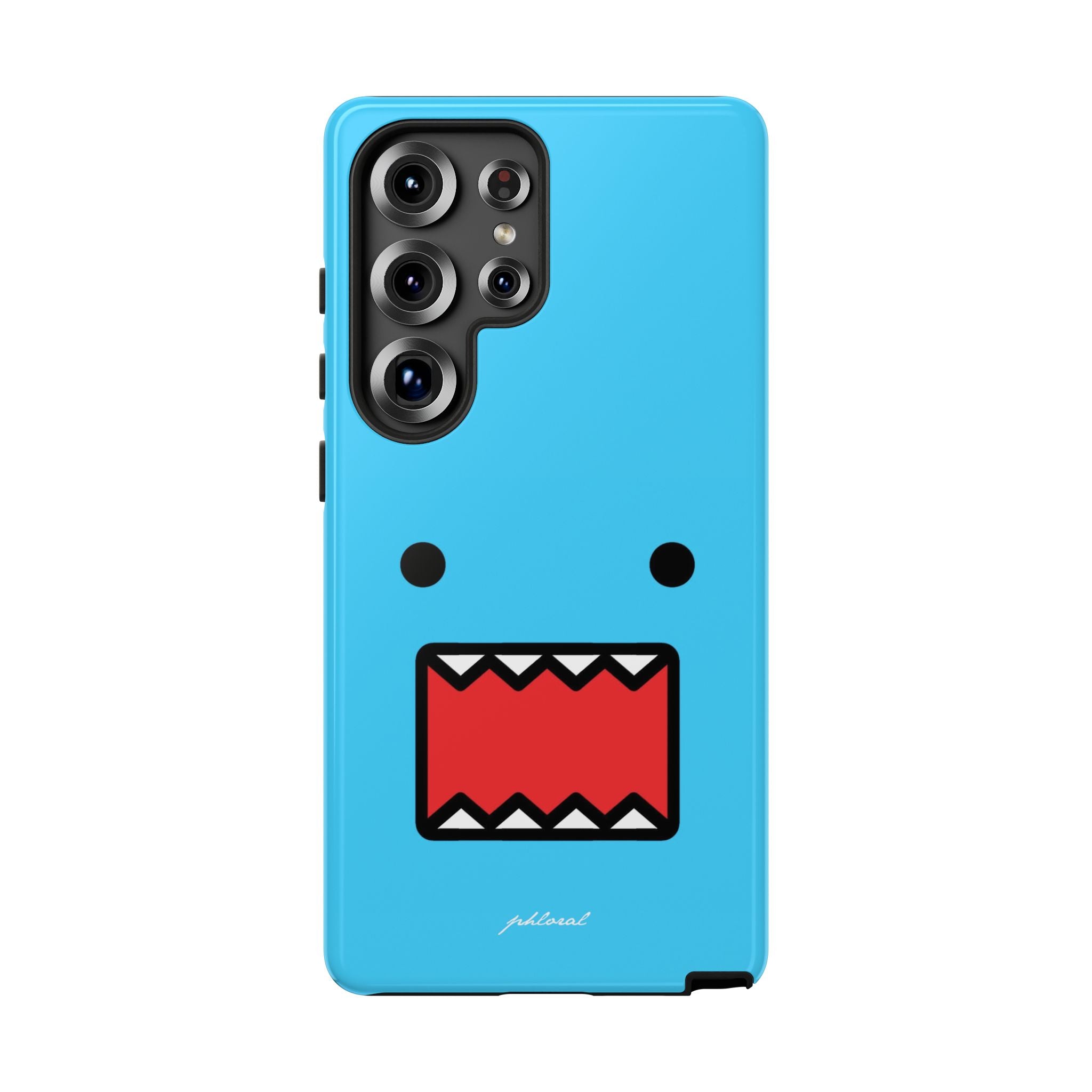 dōmo blue back view