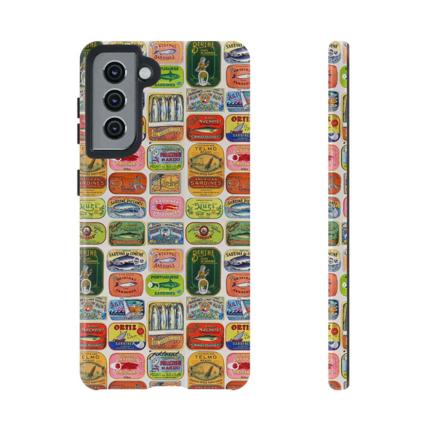 Retro Pantry phone case dual-layer protection side profile