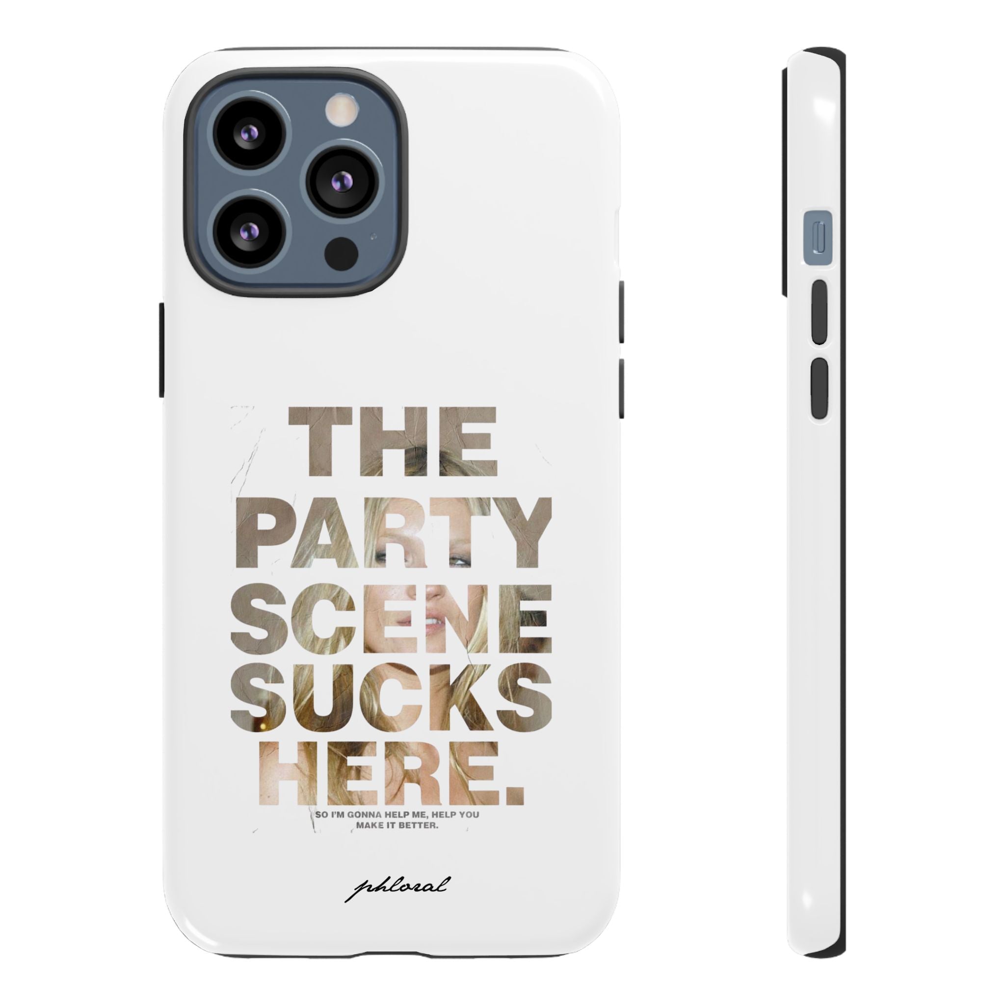 "the party sucks here"