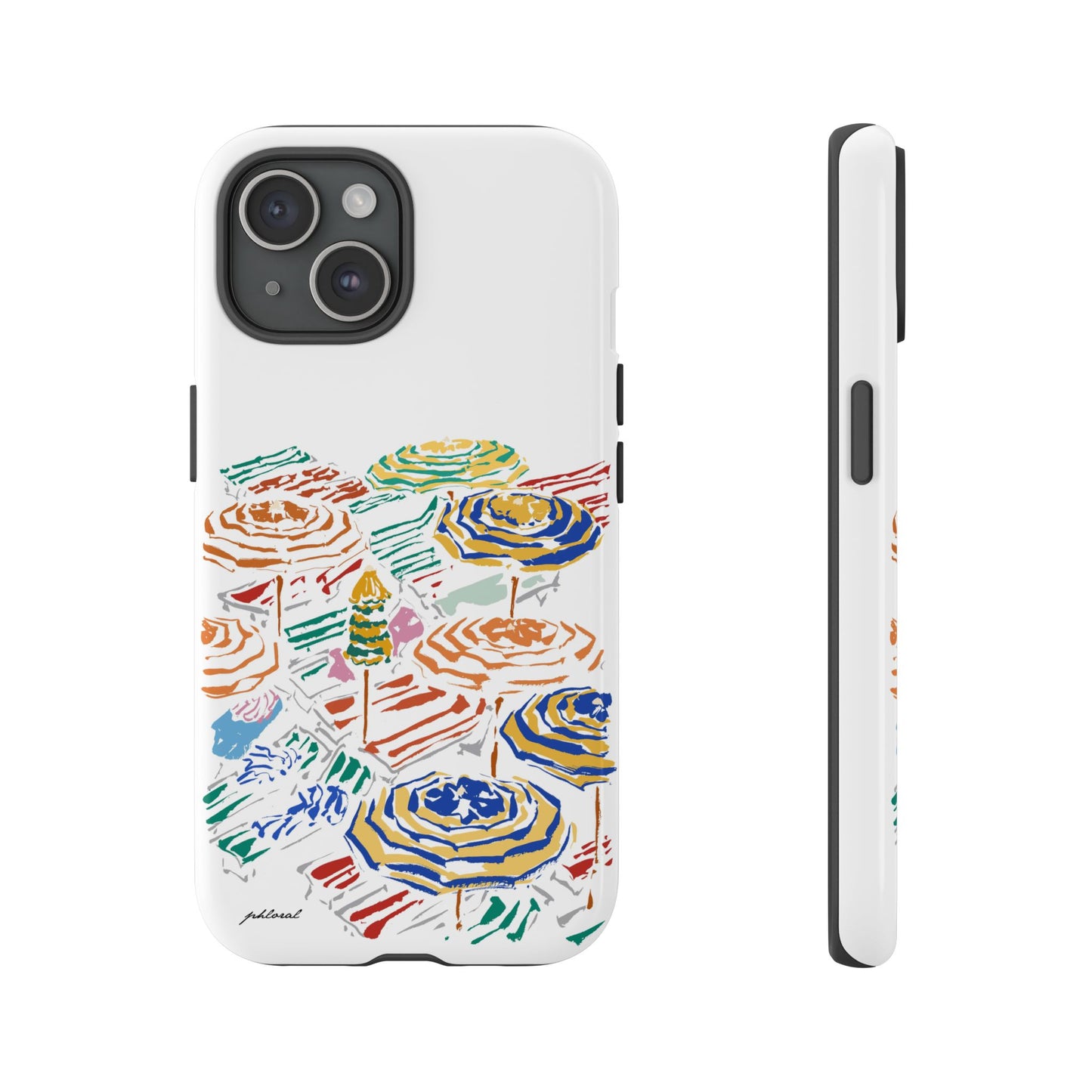 Coastal Carousel phone case beach-inspired design