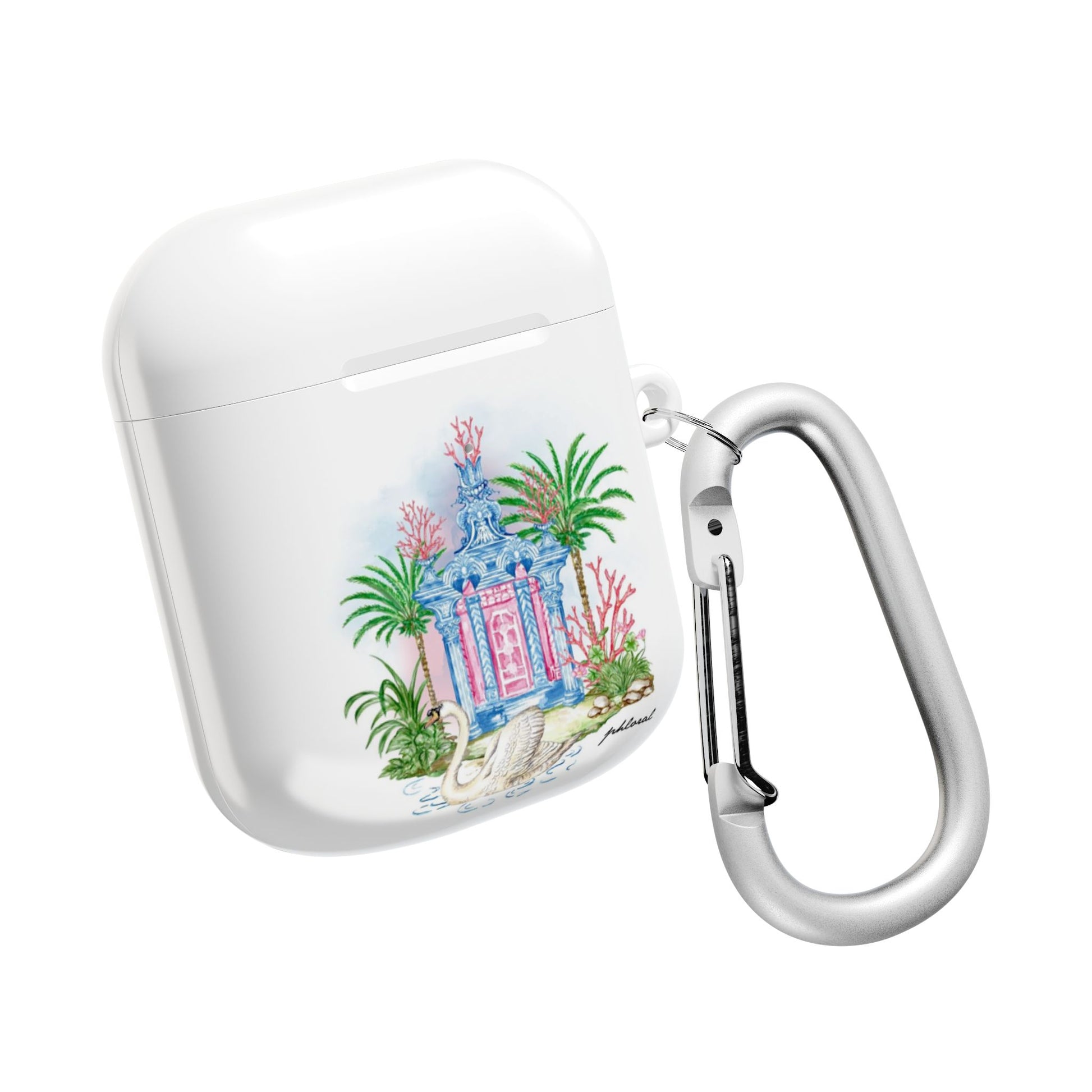 swan pavilion AirPods case minimalist look