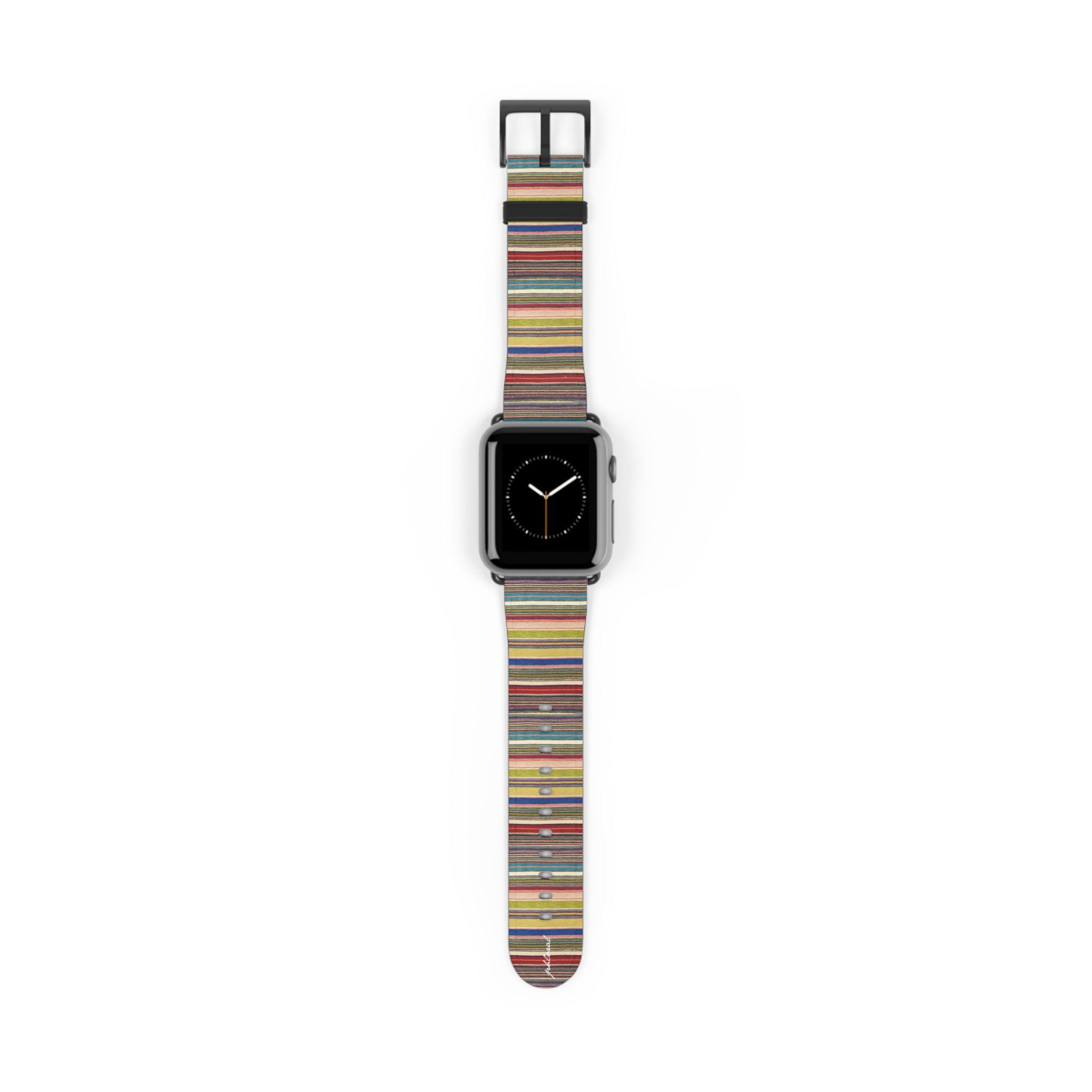 Plagae Apple Watch band black plague mask and raven feathers