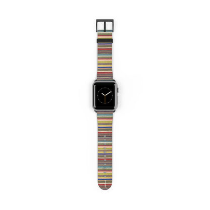 Plagae Apple Watch band black plague mask and raven feathers