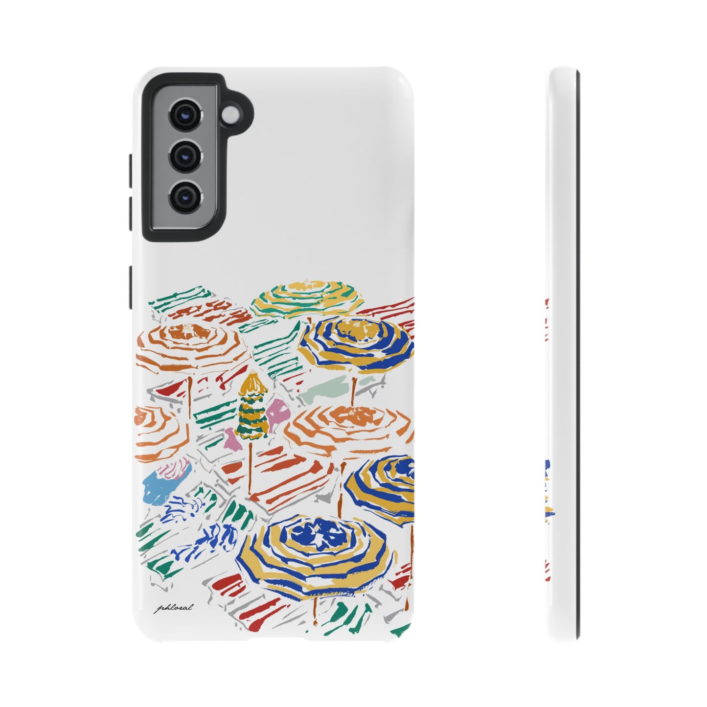 Coastal Carousel phone case MagSafe compatible