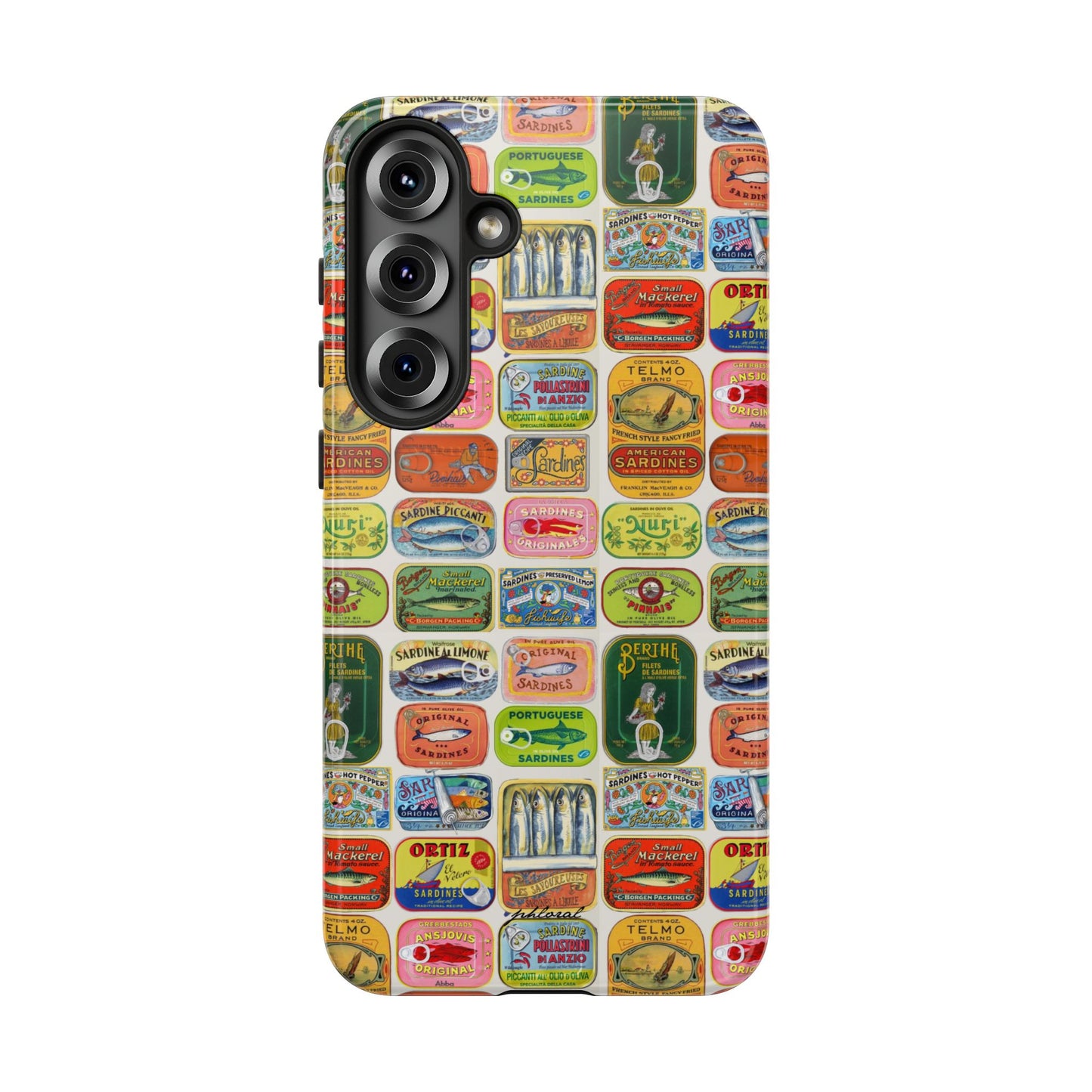 Retro Pantry phone case dual-layer protection side profile