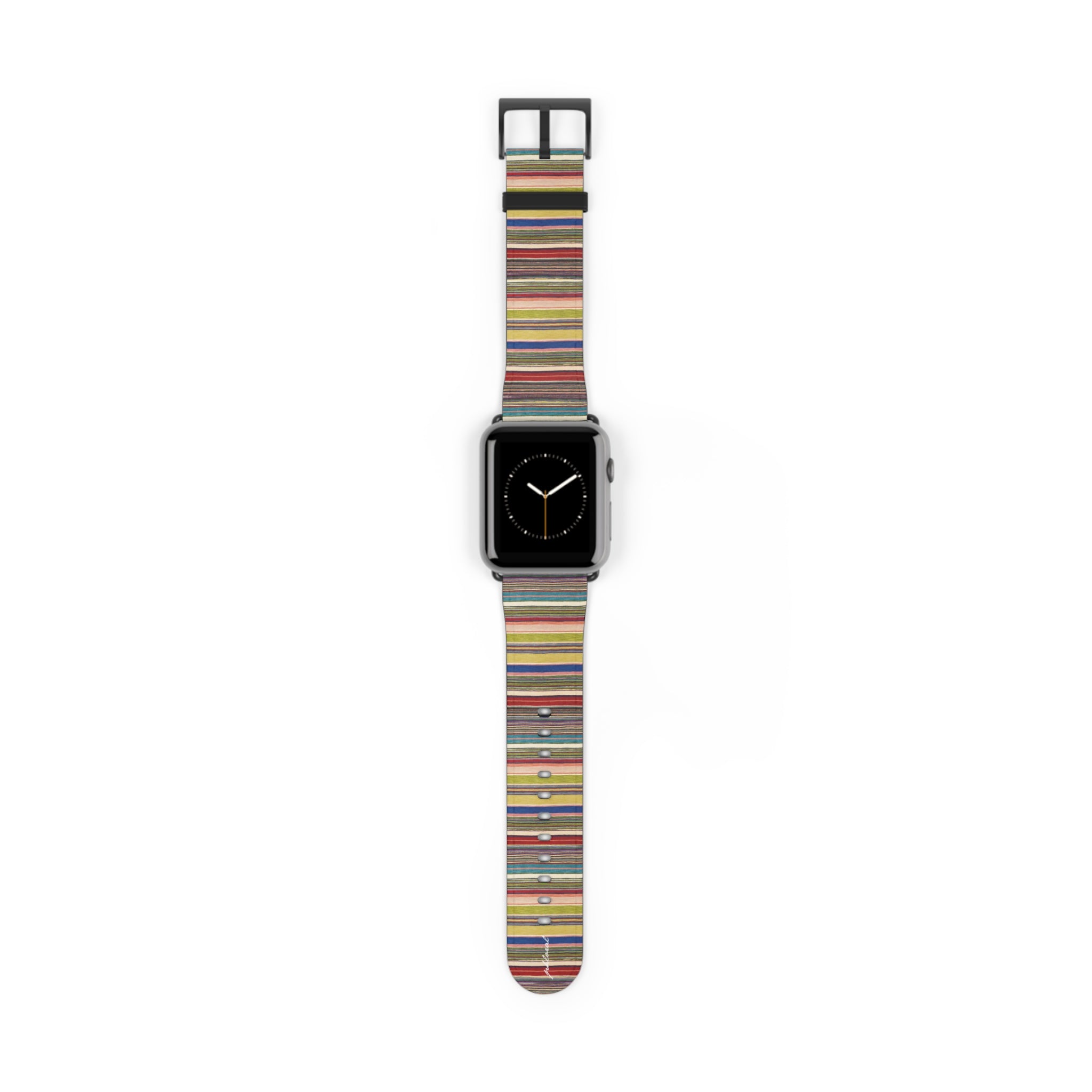 Plagae Apple Watch band black plague mask and raven feathers