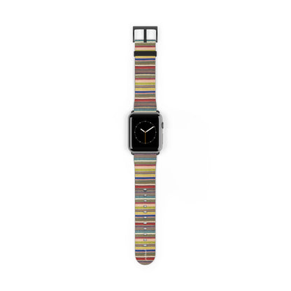 Plagae Apple Watch band black plague mask and raven feathers