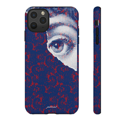 Laced Eye phonecase on smartphone